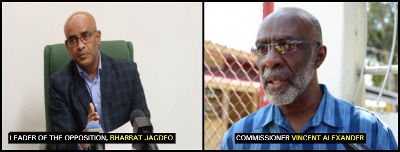 Bharrat Jagdeo & Vincent Alexander